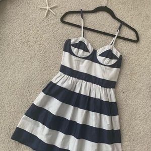 NAUTICAL F21 stripe dress 👗